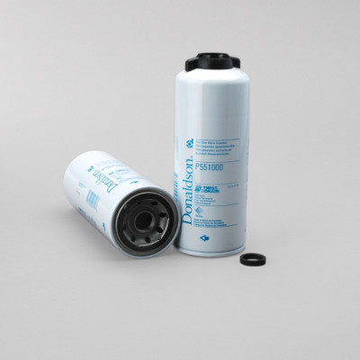 FUEL FILTER, WATER SEPARATOR SPIN-ON TWIST&DRAIN P551000