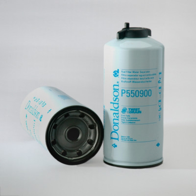 FUEL FILTER, WATER SEPARATOR SPIN-ON TWIST&DRAIN P550900