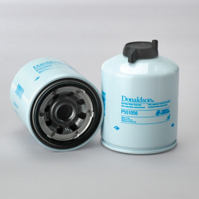 FUEL FILTER, WATER SEPARATOR SPIN-ON TWIST&DRAIN P551056
