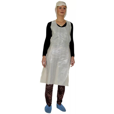 COVERGUARD POLYETHYLENE APRON 120 X 70 CM 22 MICRONS