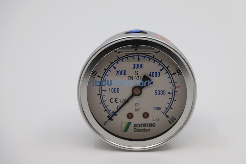 PRESSURE GAUGE 63, 0...400 BAR  98339137