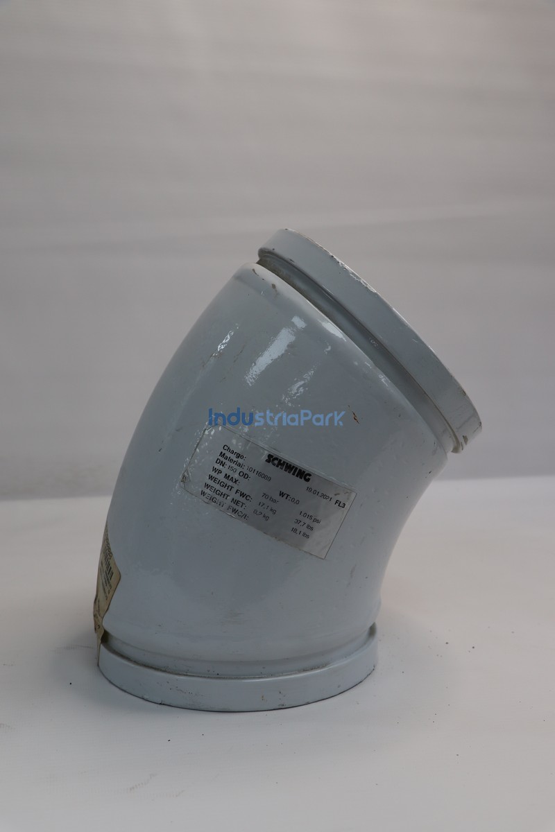 ELBOW DN150 6" 45 SINGLE R=230  10116089