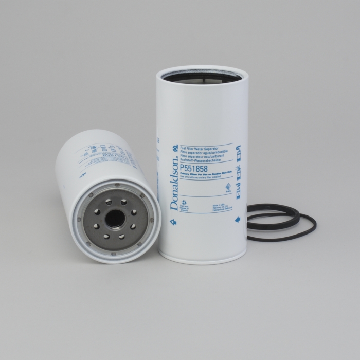 FUEL FILTER, WATER SEPARATOR SPIN-ON P551858